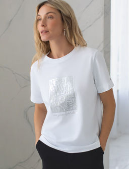 D49.110 Футболка женская белый_light shine