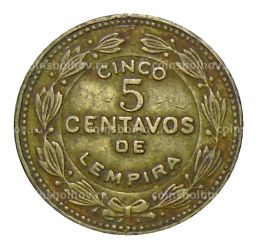 5 сентаво 1975 года Гондурас