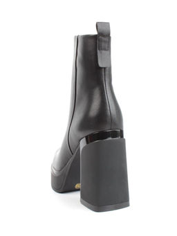 04-M3-1451 BLACK Ботильоны зимние женские (натуральная кожа, натуральный мех) - Фабричный китай фото 7