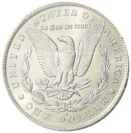 1 доллар 1884 года О США Доллар Моргана