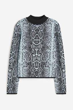 Jersey en punto de jacquard