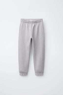 SWEATSHIRT AND JOGGER SET WITH TEXT PATCH - Zara фото 4