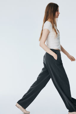 Pantal?n de sarga con cord?n de ajuste - H&m фото 9