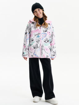 GZIM3389 Двусторонняя ветровка для девочек