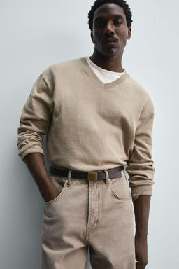 LIMITED EDITION LEATHER BELT WITH PLATE