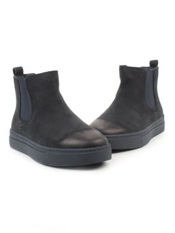 05-X30311M-7 INK. BLUE Ботинки зимние мужские (натуральная кожа, натуральный мех)