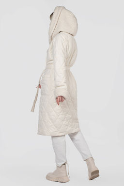 05-2164 Куртка женская зимняя (пояс) - El podio фото 4