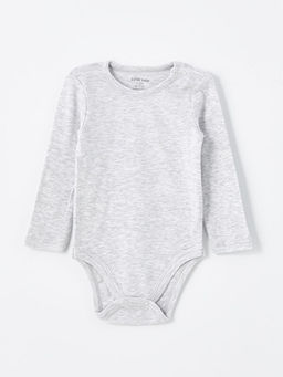 Bisiklet Yaka Uzun Kollu K?z Bebek ??t??tl? Body 5li - Waikiki фото 3