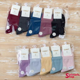 Носочки женские цветные B22-1H, 10 пар в уп.