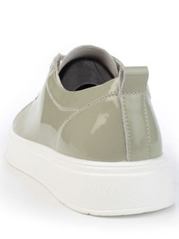 05-HY21-5D GRAY GREEN Кроссовки женские (натуральная кожа) - Фабричный китай фото 6