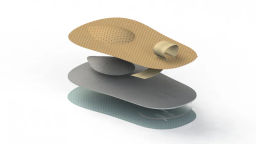 Корректор второго или второго и третьего пальцев стопы с метатарзальным валиком Talus 224-1 1 петля  фото 3