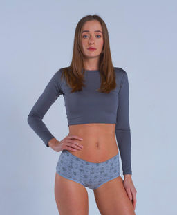 Трусы женские шорты Cherry Girl 6744-31 хлопок, эластан размеры S, M, L, XL  фото 7