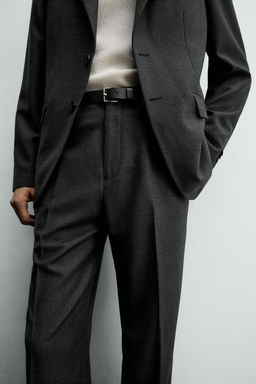WOOL SUIT TROUSERS - Zara фото 5