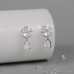 Серьги Арт. 1-3322-W - MyGemma фото 3