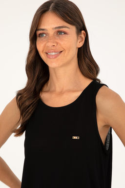 U. S. Polo Assn / Женская черная футболка - U.s. polo assn фото 2