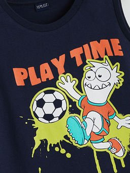 Bisiklet Yaka Erkek ?ocuk Atlet