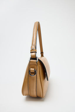DOUBLE-HANDLE CROSSBODY BAG - Zara фото 6