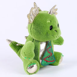 Цена за 2 шт. Мягкая игрушка на новый год Дракоша с ёлкой - Milo toys фото 5