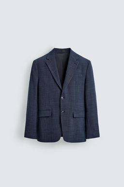 BLAZER TRAJE ESTRUCTURA / Azul / ?ndigo - Zara фото 7