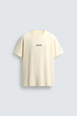 EMBROIDERED SLOGAN T-SHIRT - Zara фото 9