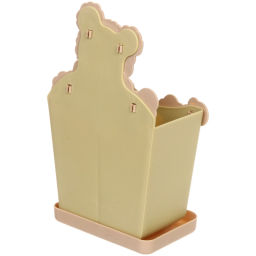 Цена за 2 шт. Подставка для столовых приборов SEGRETO" 23*12,5*8,5см 2секции оливковая