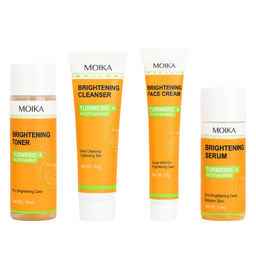 Набор косметики с куркумой и ниацинамидом Molka для увлажнениния,сияния и ровного тона M-1982
