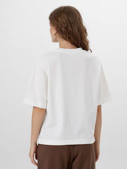 Футболка женская белая с принтом blue lagoon - Mark formelle фото 2