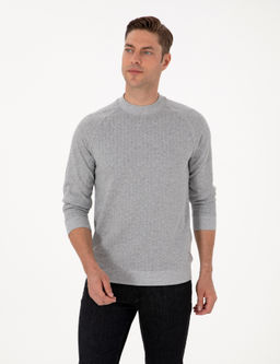 A__k Gri Melanj Regular Fit Sweatshirt - Pierre cardin фото 3