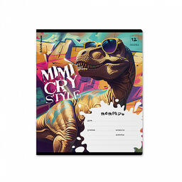 Цена за 10 шт. Тетрадь школьная ученическая ErichKrause Dino Art, 12 листов, линейка (в плёнке по 10 шт.)_MIX-PACK  фото 3
