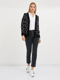 брюки женские укороченные в сером цвете - Glenfield фото 6