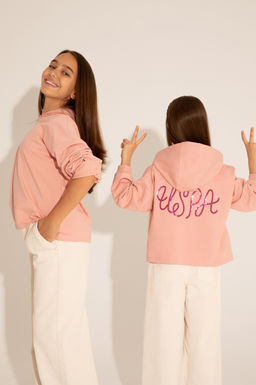 U. S. Polo Assn Толстовка с капюшоном для девочек Powder - U.s. polo assn фото 5