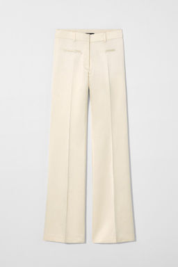 FLARED LINEN BLEND TROUSERS KATE MOSS X ZARA