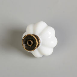 Ручка для шкатулки пластик Ретро набор 2 шт бронза 3,8х3,3х3,3 см - Арт узор фото 3