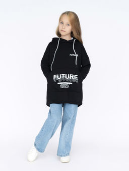 Толстовка детская черная Future