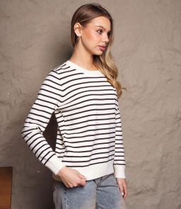 Джемпер #КТ712, кремовый - Dommod фото 2