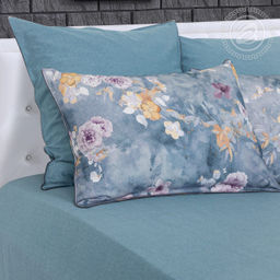 Постельное белье Далия (велюр) Семейный/Пододеяльник (молния): 2 шт. - 215*145; Простыня: 1 шт. - 260*240; Наволочка (с кантом): 2 шт. - 70*70; Наволочка (с кантом): 2 шт. - 50*70; Велюр - Арт элегант фото 3