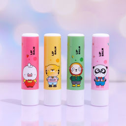 Цена за 48 шт. Вазелин для губ Зверятки, микс цветов и ароматов - Simaland фото 3