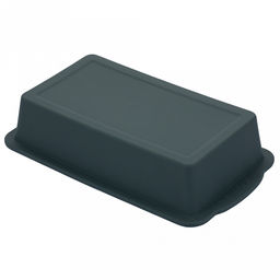 Противень силиконовый "Linea Silicone" 26х14,7х5,5см, с металлическим каркасом, прямоугольный, синий, "Regent" (Китай)