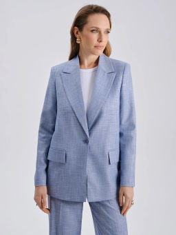 Жакет однобортный