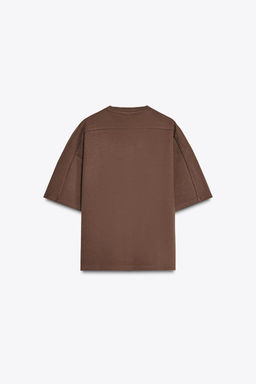 SHORT SLEEVE INTERLOCK SWEATSHIRT - Zara фото 16