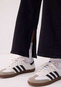 Lilyana Adaptive Puslu Gri Jean Pantolon - Mavi фото 6