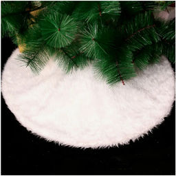 Коврик пушистый под елку 120см - Aopen фото 3