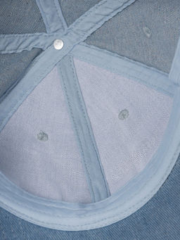 Шляпа бейсбольная жен. хлопок LB-M99037 l.blue jeans