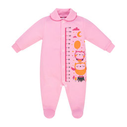 Комбинезон ясельный розовый совята