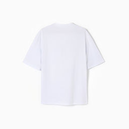 Футболка мужская из органического хлопка MINAKU OVERSIZE FIT: белая, р-р 46