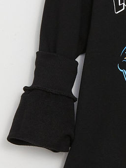 Rahat Kal?p Bask?l? Erkek ?ocuk Hoodie - Waikiki фото 3