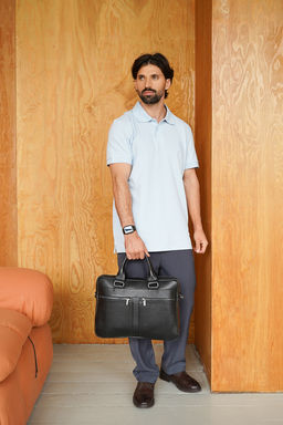 Сумка мужская Ц-421.1 черный - Protege фото 4