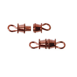 Zlatka Замок для бус винт-бочонок DMB-01 14 х 4 мм 50 шт 2 шт СК/Распродажа №05 под медь