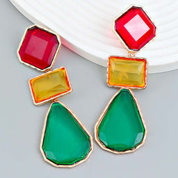 Серьги длинные на гвоздиках арт. 13 0985 (id 265509)