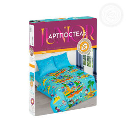 Морской бой 1,5 сп./Пододеяльник: 1 шт. - 215*143; Простыня: 1 шт. - 214*150; Наволочка: 2 шт. - 70*70; Бязь детская - Артпостель фото 6